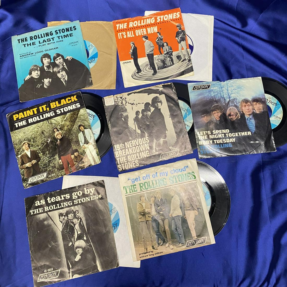 1960's Rolling Stones 45 Collection (1 of 5)