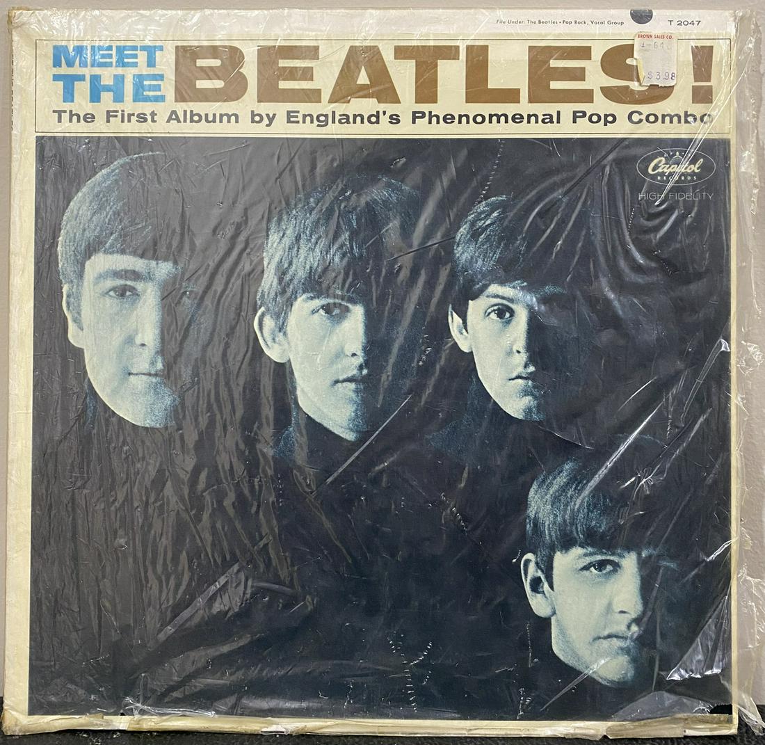 The Beatles Meet The Beatles Stereo First Press With No (1 of 5)