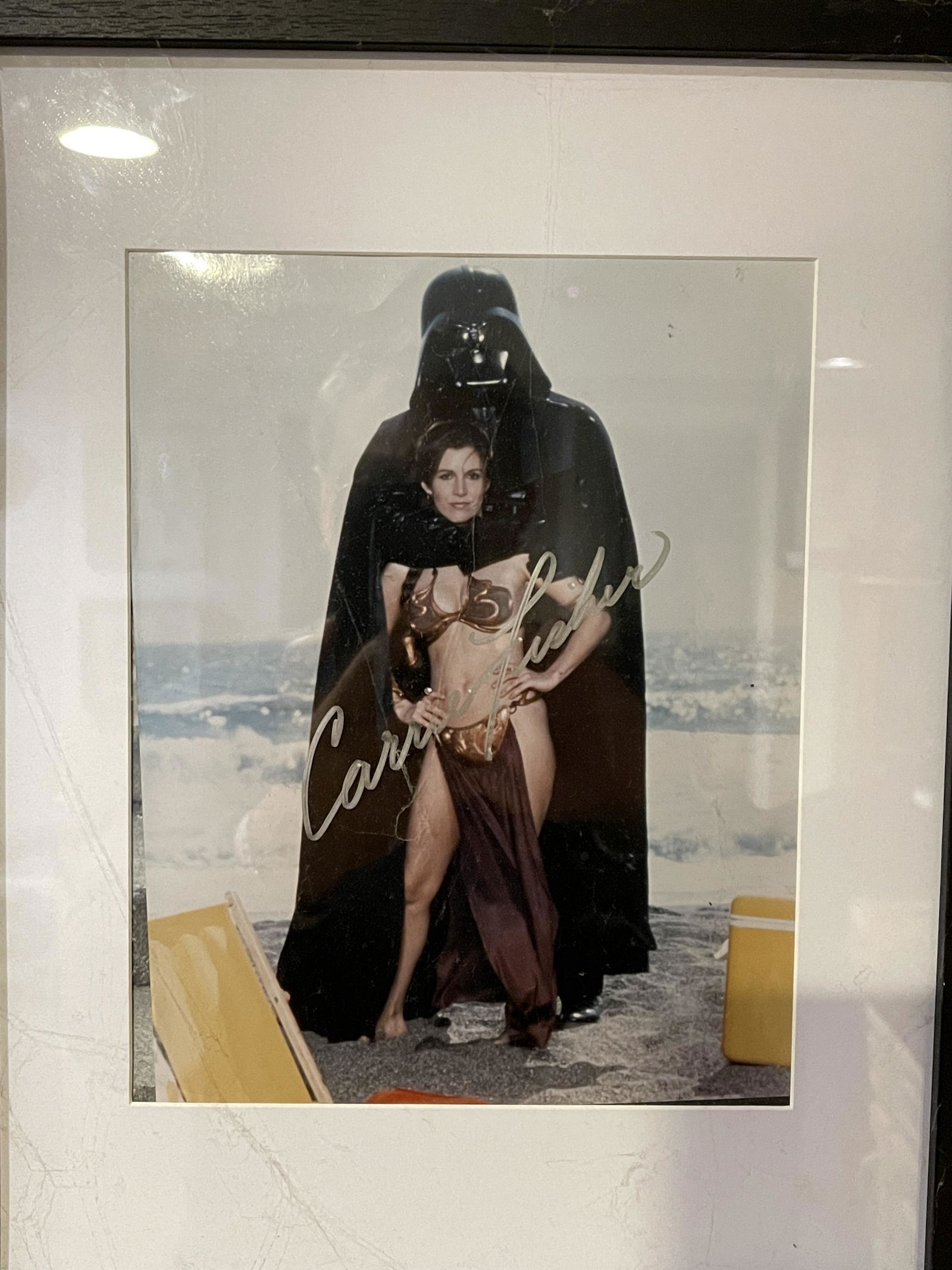 Carrie Fisher Star Wars Autographed photo (1 of 1)