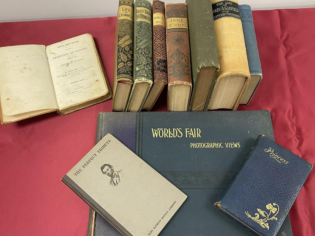 Antique Book Collection from Estate (1 of 1)
