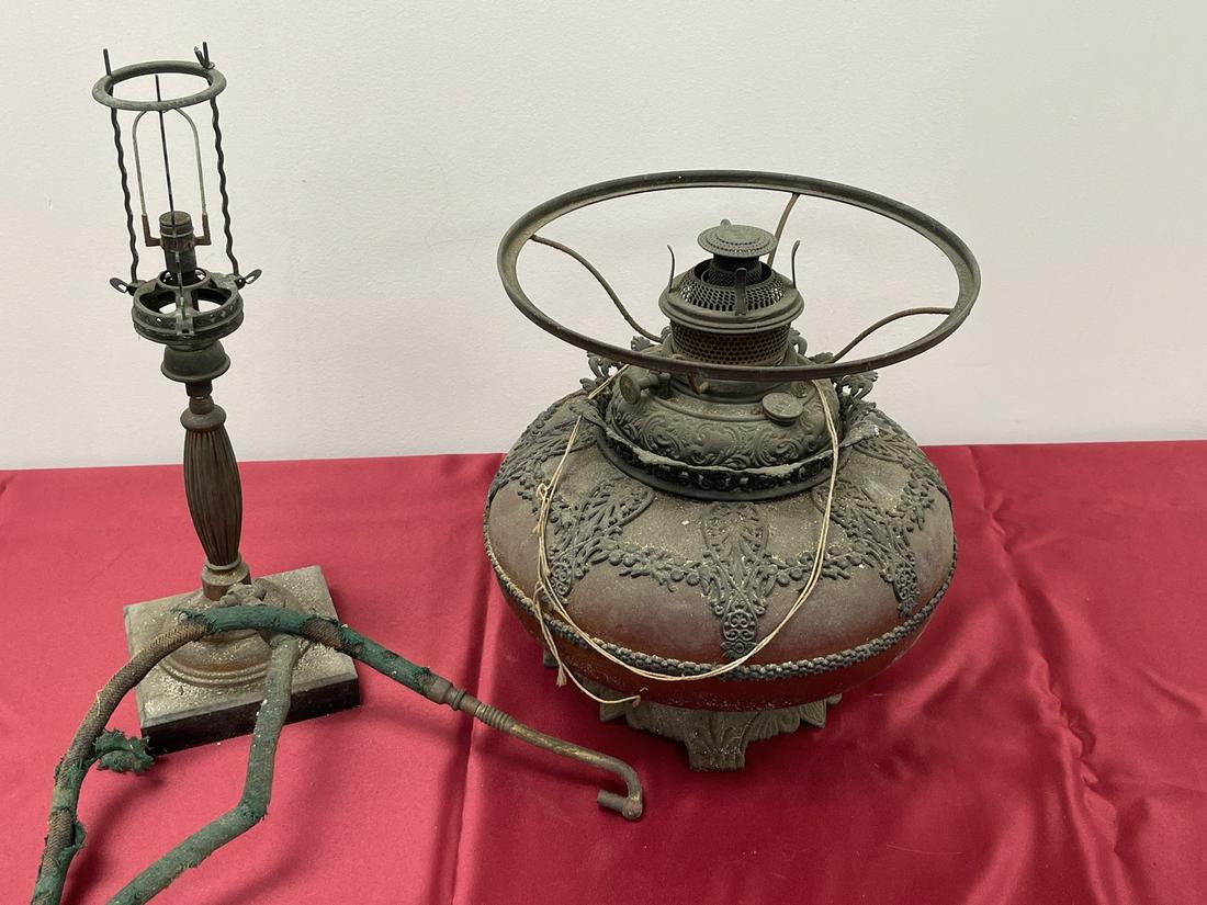 Vintage Oil Lamp.