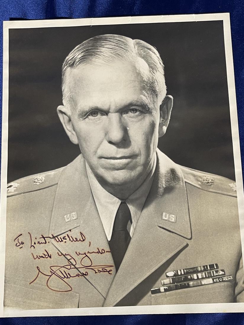 WWII Signed Photo General George C. Marshall (1 of 1)