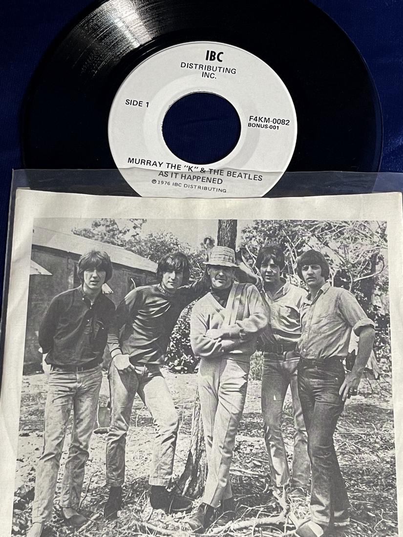 The Beatles - Murray The "K" & The Beatles - As it Happened 45: Scarce 451976 IBC with sleeve