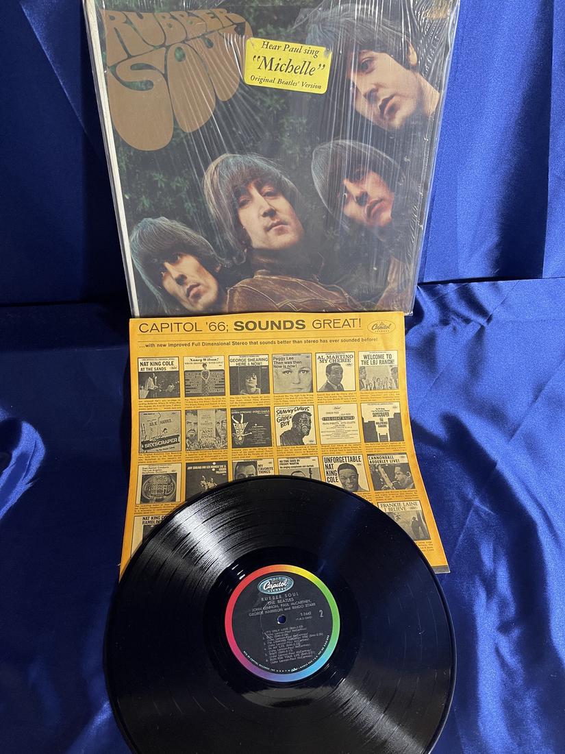 Beatles Rubber Soul in Shrink Nov 20, 2022 Eagles Corps