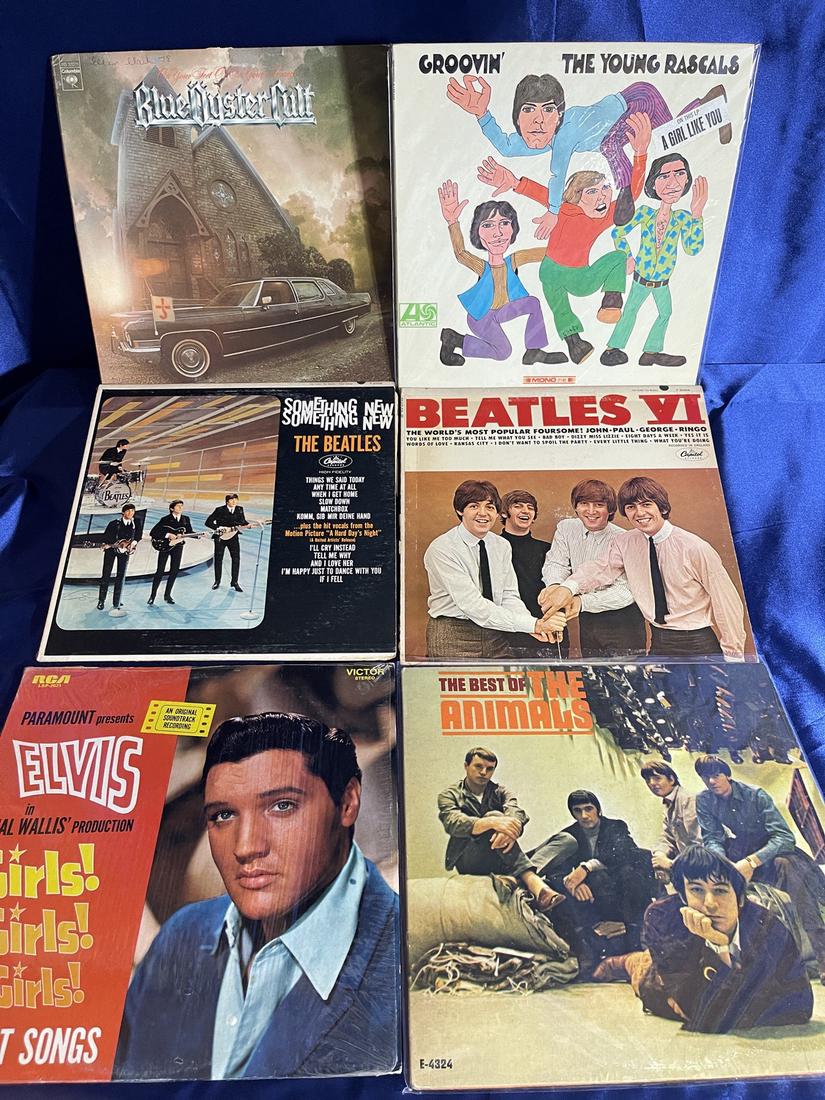 1960's Vinyl LP Lot - Elvis, Beatles, The Animals (1 of 1)