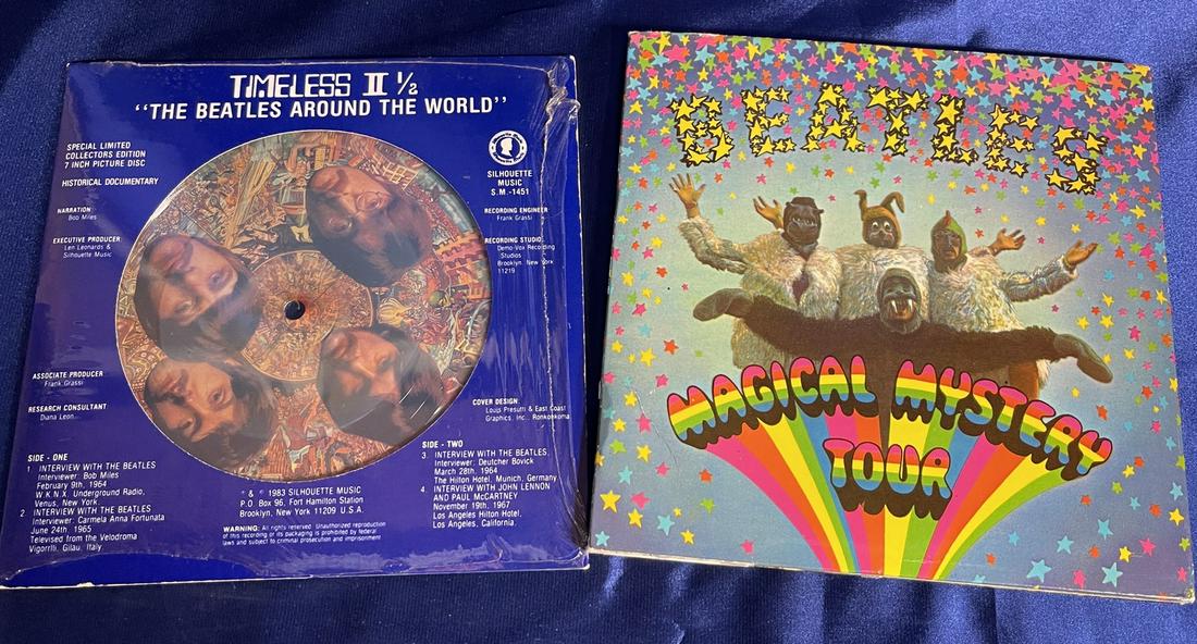 Beatles 7in Picture disc and EP (1 of 1)