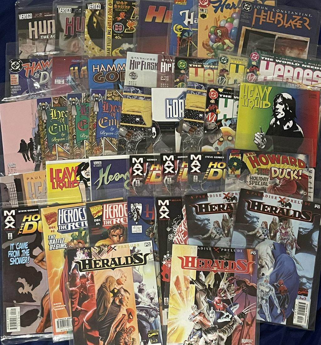 Comic Book Lot - Heralds, Howard the Duck, More..: Modern EX+