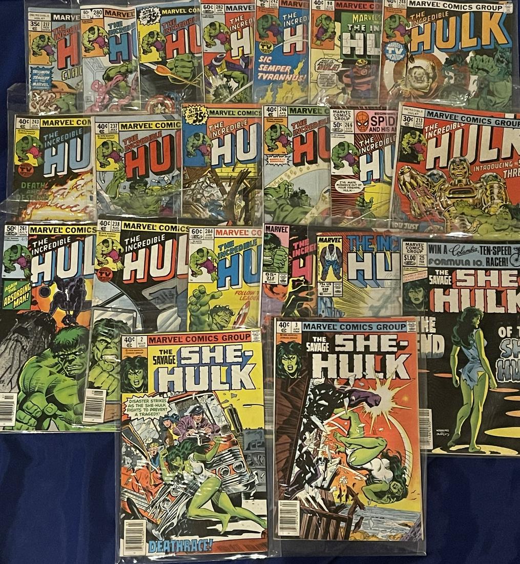 The Incredible Hulk Comic Book Lot (1 of 1)
