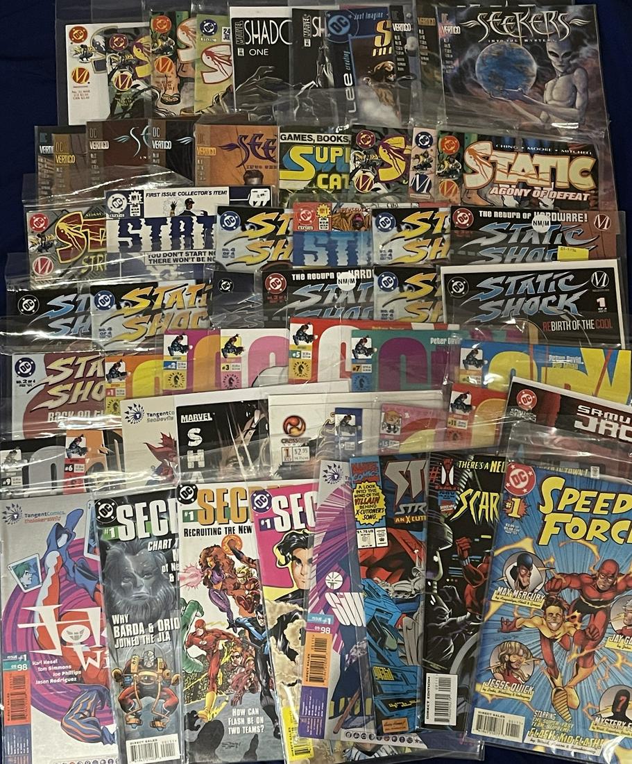 Comic Book Lot - Seekers, Static Shock, More (1 of 1)