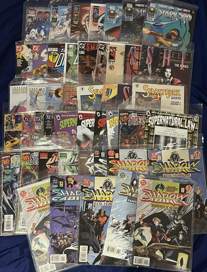 Comic Book Lot - Supernatural Law, Shadow Cabinet, Starstruck, More (1 of 1)