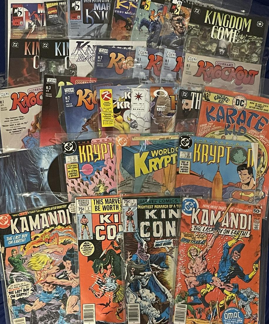 Comic Book Lot - King Conan, Kingdom Come, Krypton (1 of 1)