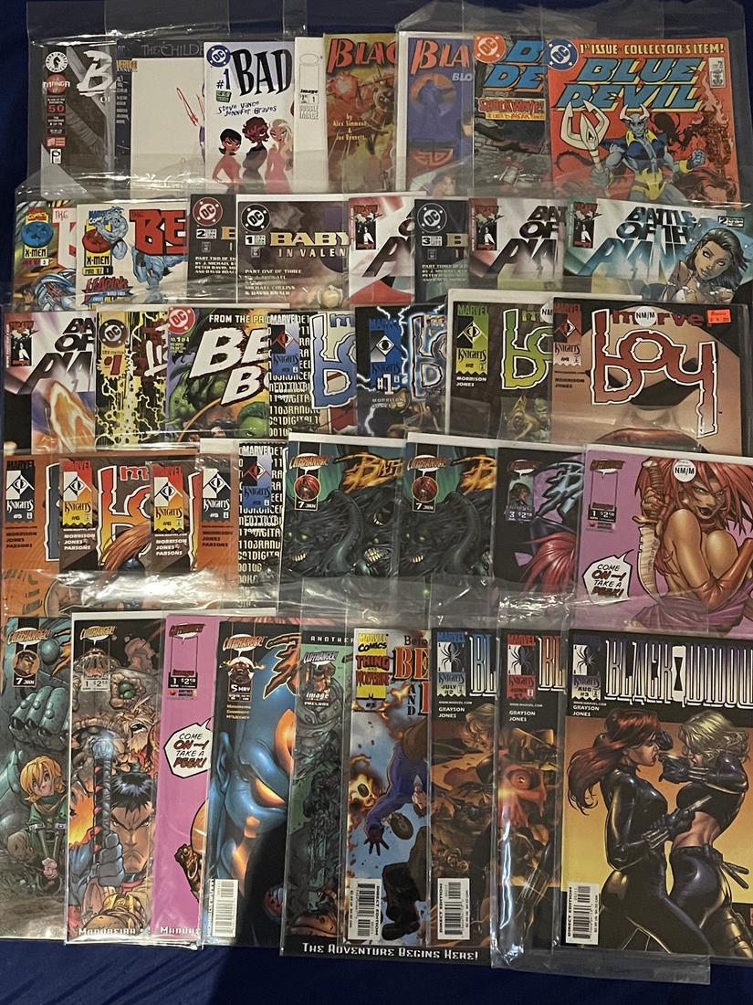 Comic Book Lot - Blue Devil, More (1 of 1)