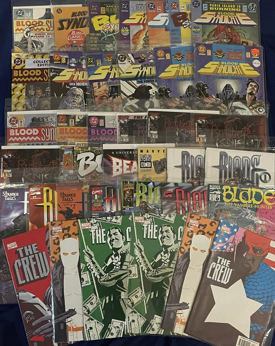 Comic Book Lot - The Crew, Blood Syndicate, More (1 of 1)