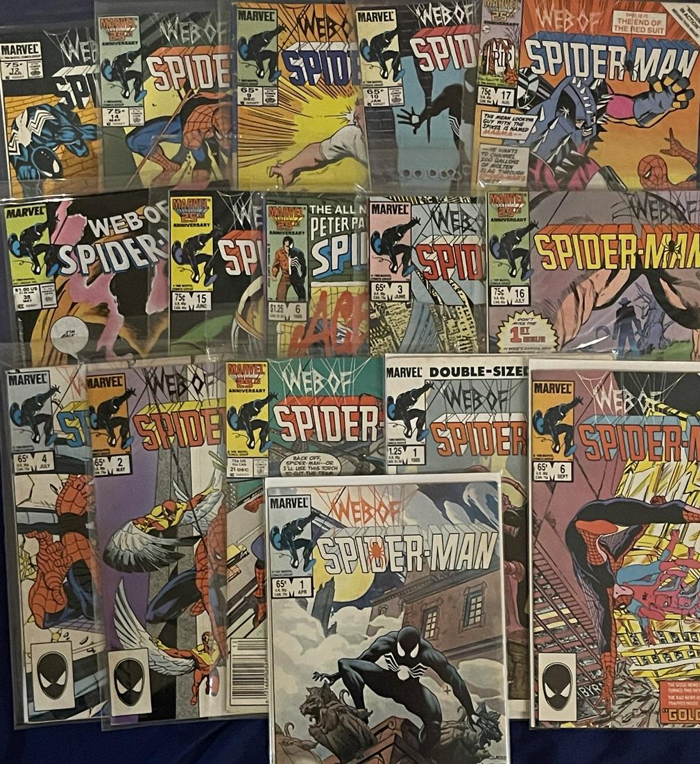 Web of Spider-Man Lot W/ #1 (1 of 1)