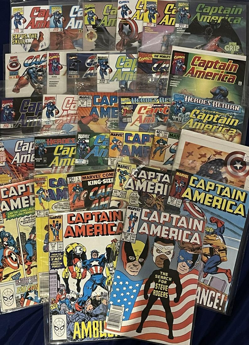 Captain America Comic Book Lot (1 of 1)