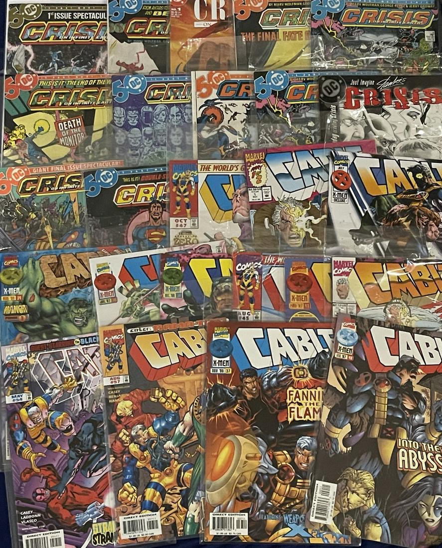 Comic Book Lot - Cable, Crisis, More (1 of 1)