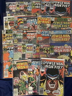 Power Man and Iron Fist Comic Book Lot: Bronze G-EX