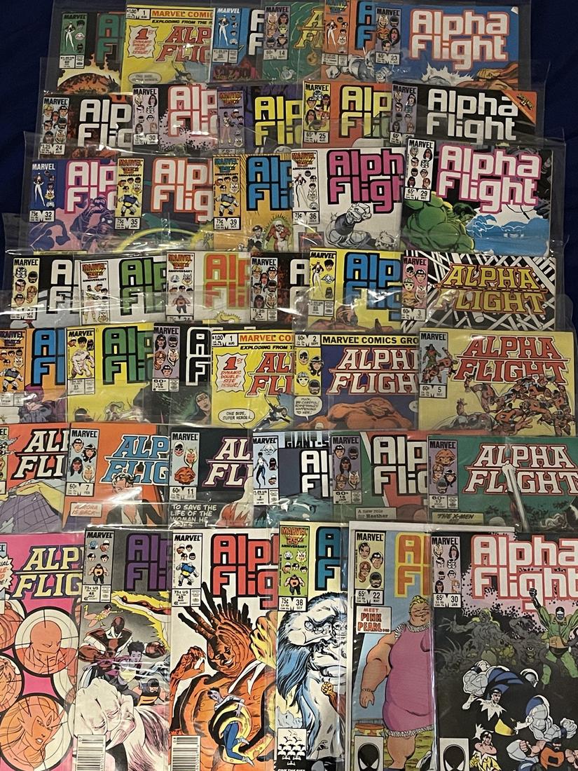 Alpha Flight Comic Book Lot (1 of 1)