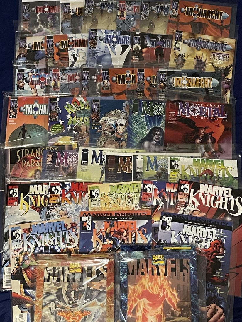 Comic Book Lot - Marvel Knights, Mortal, Monarchy, More (1 of 1)