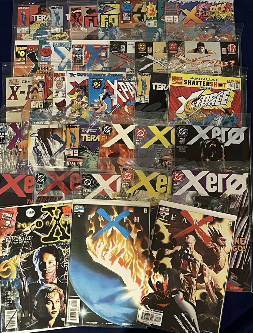 Comic Book Lot - X-Force, X Earth, Xero, More (1 of 1)