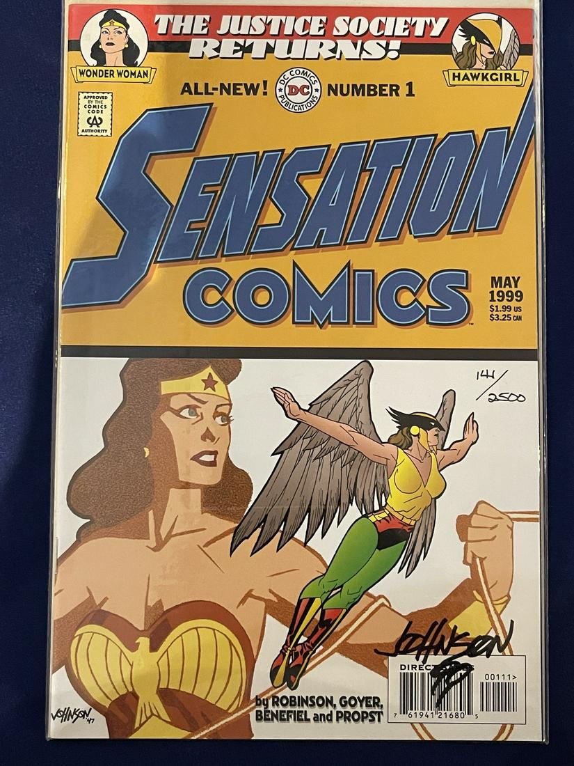 Sensation Comics #1 Signed (1 of 2)