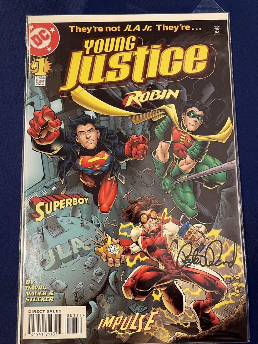 Young Justice #1 Signed (1 of 2)