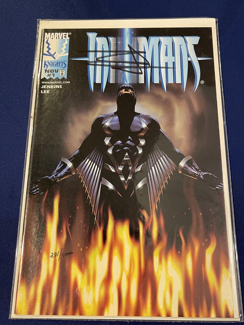 The Inhumans #1 Alternate Cover Signed (1 of 2)