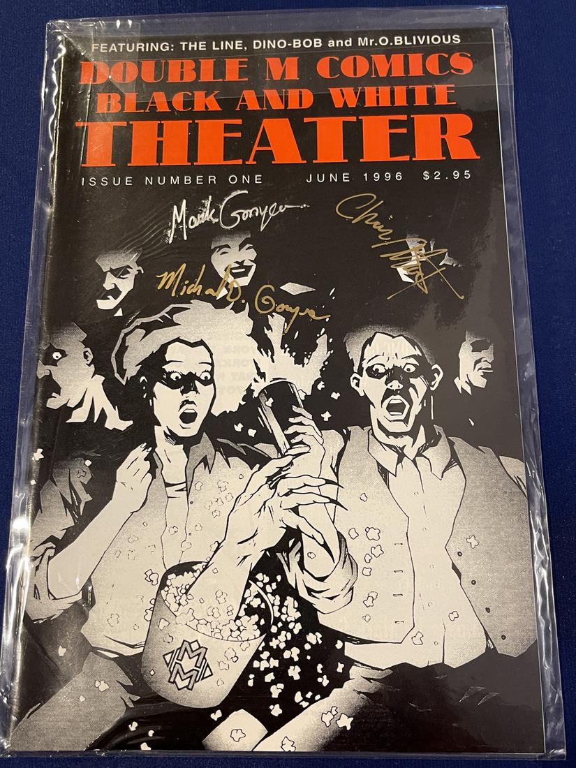Double M Comics Black and White Theater Issue #1 Signed (1 of 1)