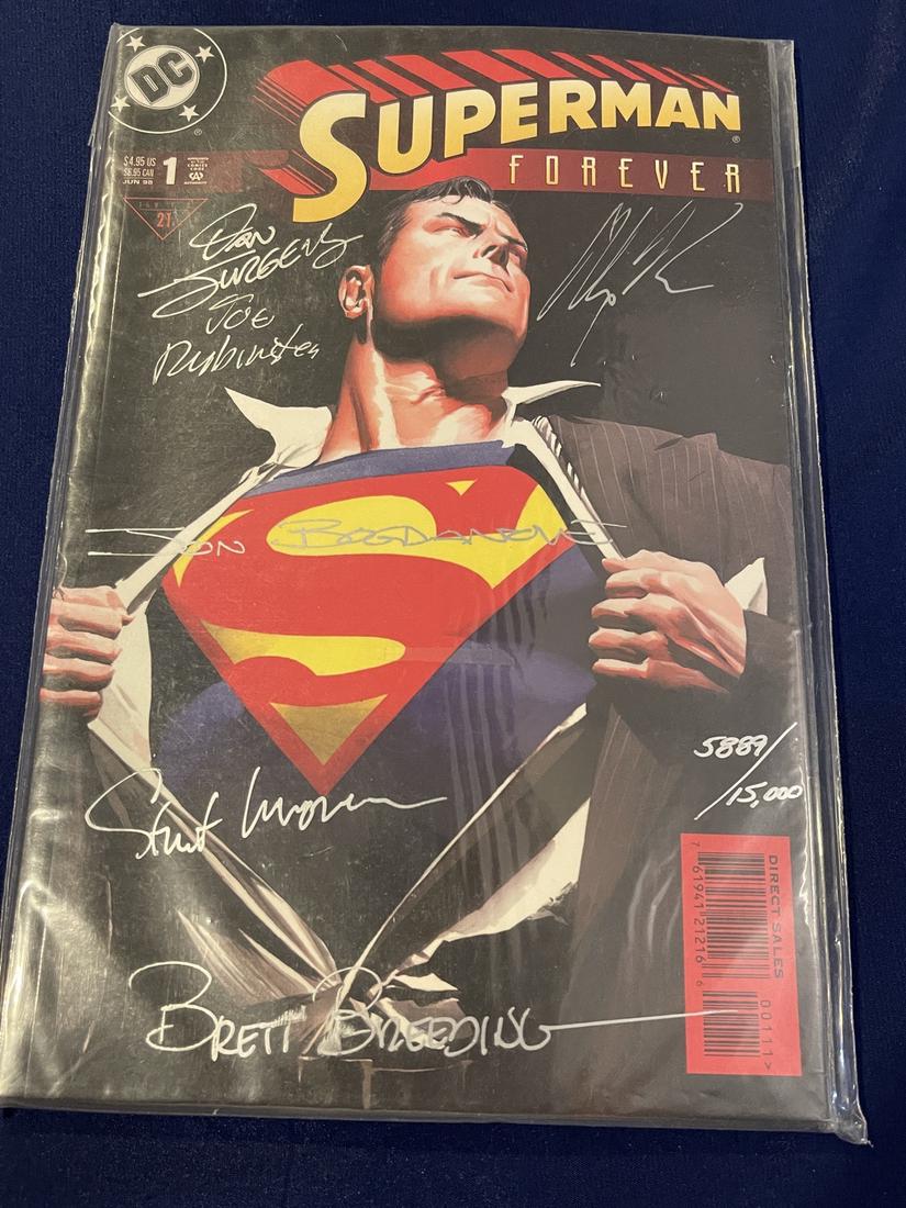 Superman Forever #1 Signed (1 of 2)