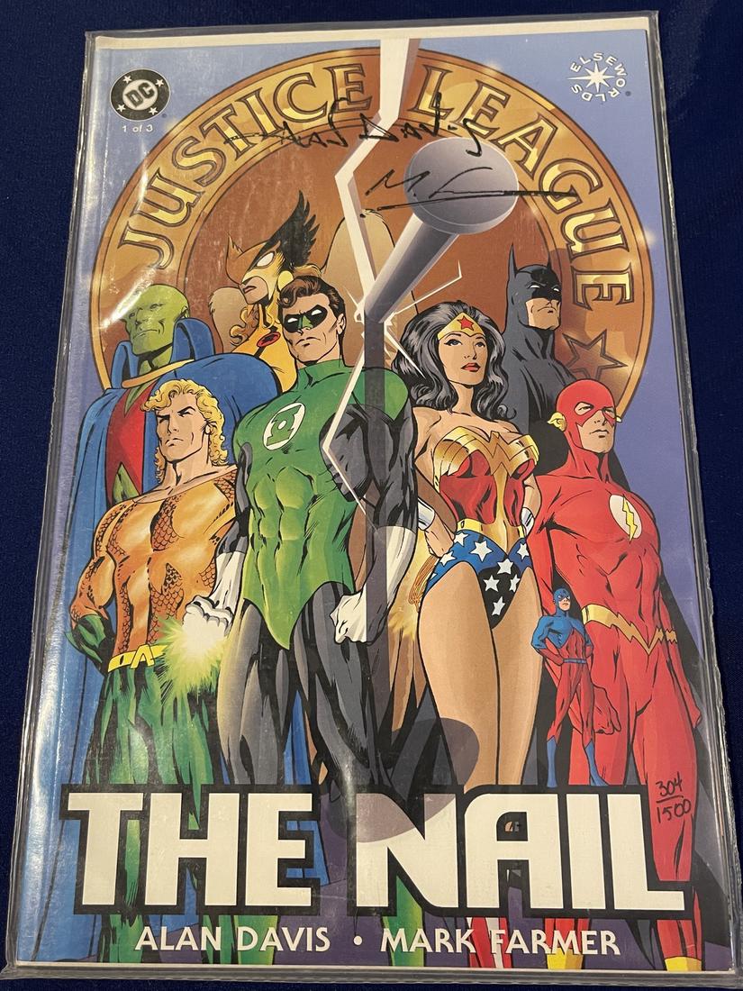 Justice League of America: The Nail #1 Signed Task Force 19 Signed (1 of 2)