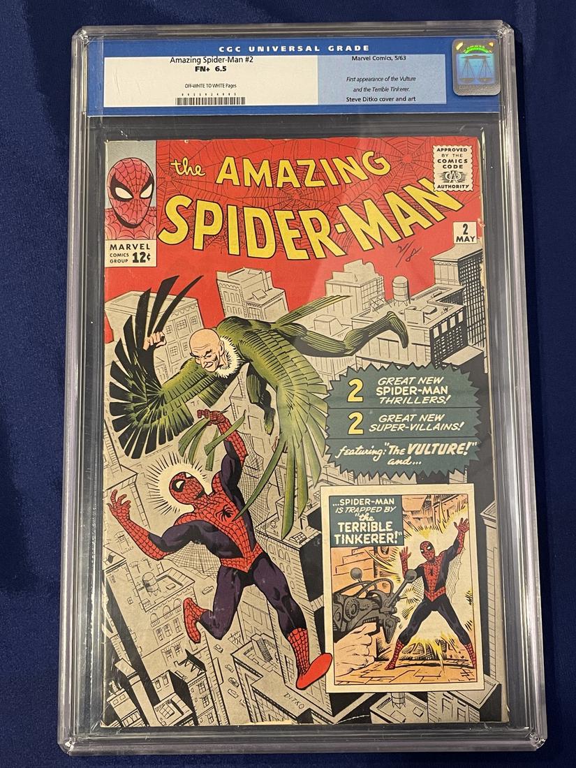 Amazing Spider-Man #2 1963 CGC 6.5 (1 of 2)