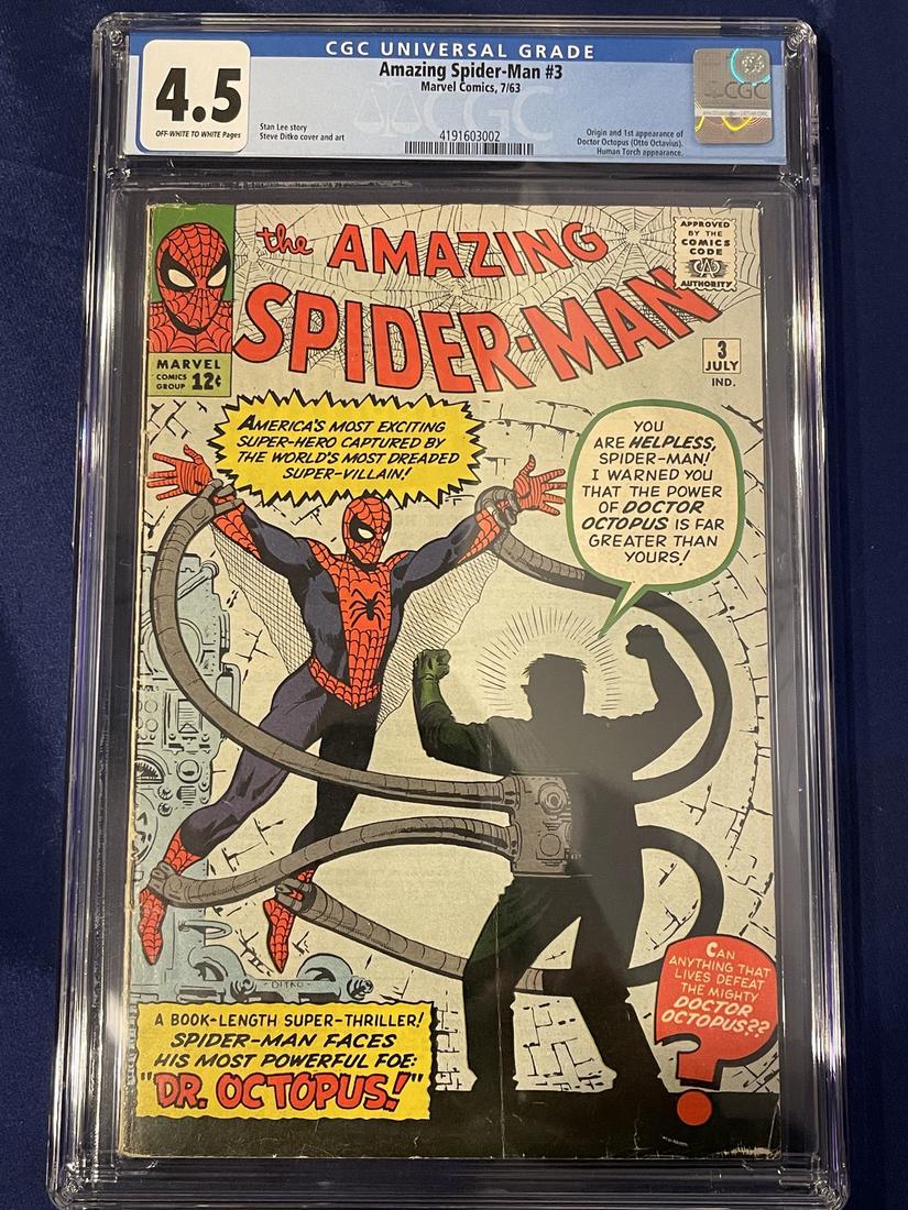 Amazing Spider-Man #3 1963 CGC 4.5 (1 of 1)