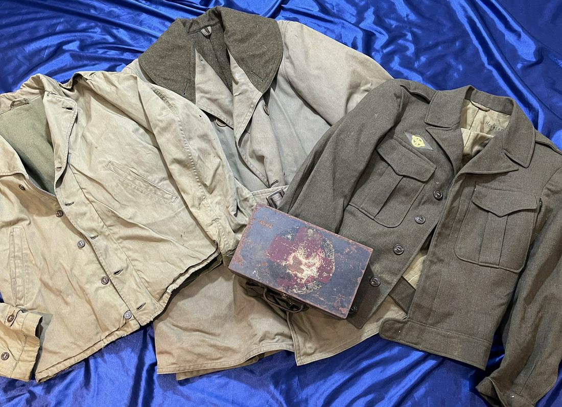 WWII Medic's M-41 Jacket Lot (1 of 4)