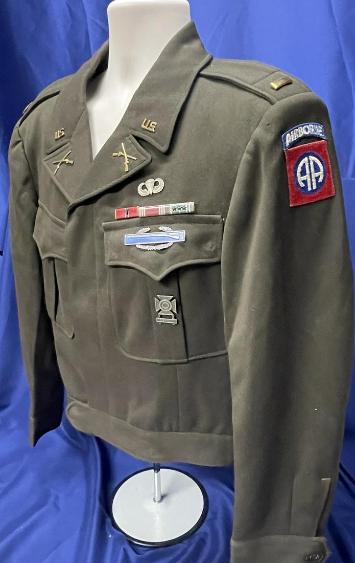 WWII 82nd Airborne Officer's Ike Jacket (1 of 4)