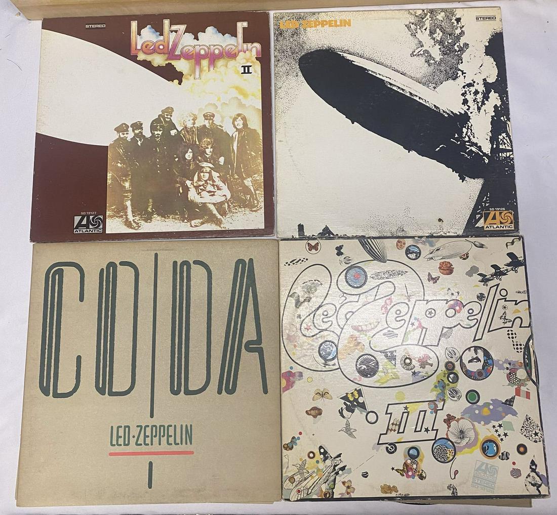 Led Zeppelin LP Lot. (1 of 2)