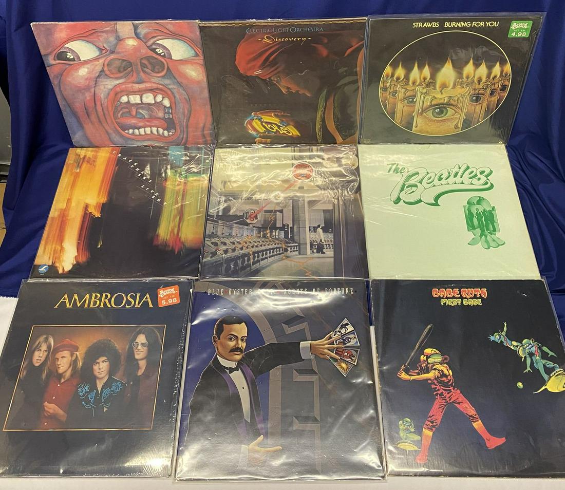 70's-80's Rock LP Record Lot (1 of 2)