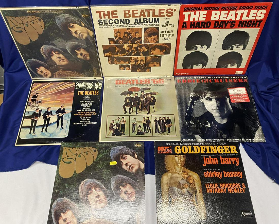 The Beatles and More LP Vinyl Record Lot (1 of 2)