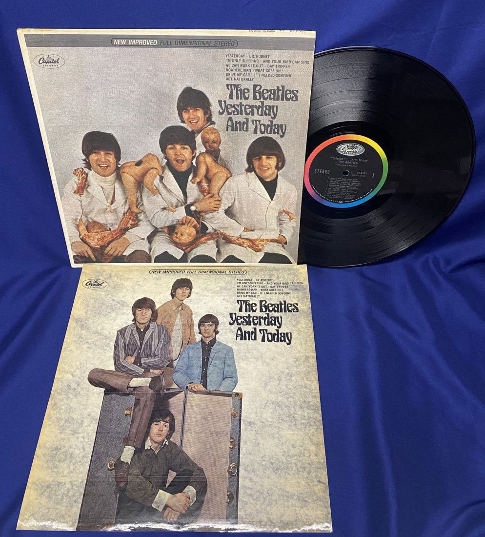 The Beatles - Yesterday and Today Butcher Cover - 3rd State Stereo G. Hein Peel (1 of 5)