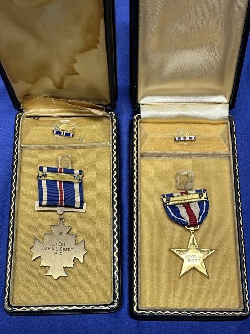 WWII Fighter Pilot's Silver Star Group - Fall of Bataan P-40 (1 of 12)