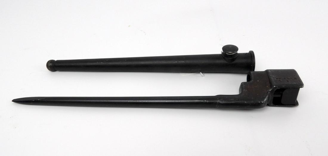 WW2 British No 4 MKII Bayonet: With Scabbard