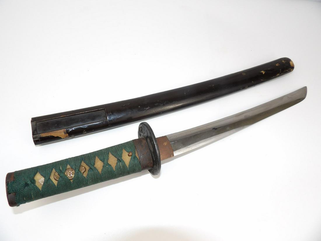 WW2 Japanese Tanto Short Sword (1 of 7)