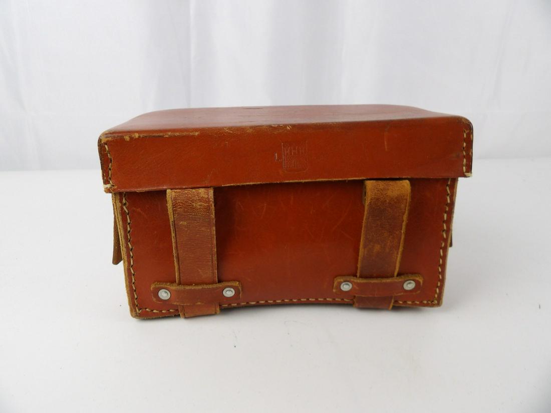 WW2 German Leather Medics Pouch with Contents (1 of 8)