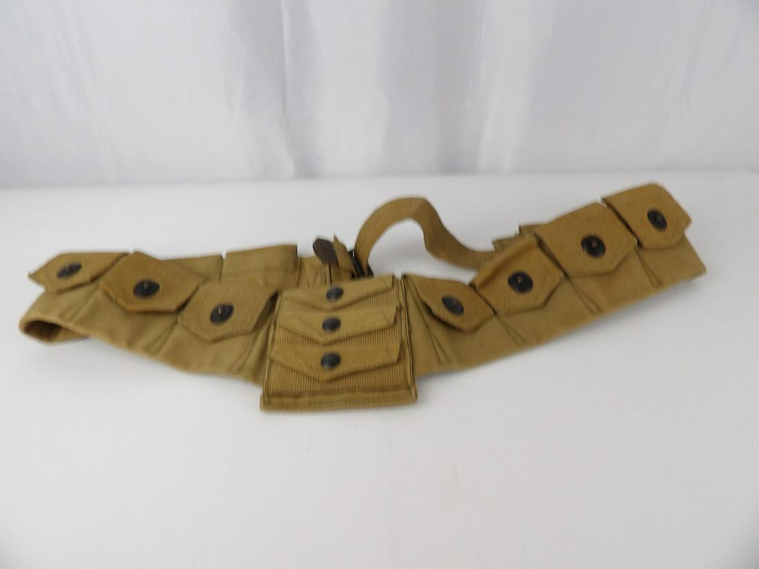 Rare WW1 M1917 Cavalry Bandolier Belt: As Shown