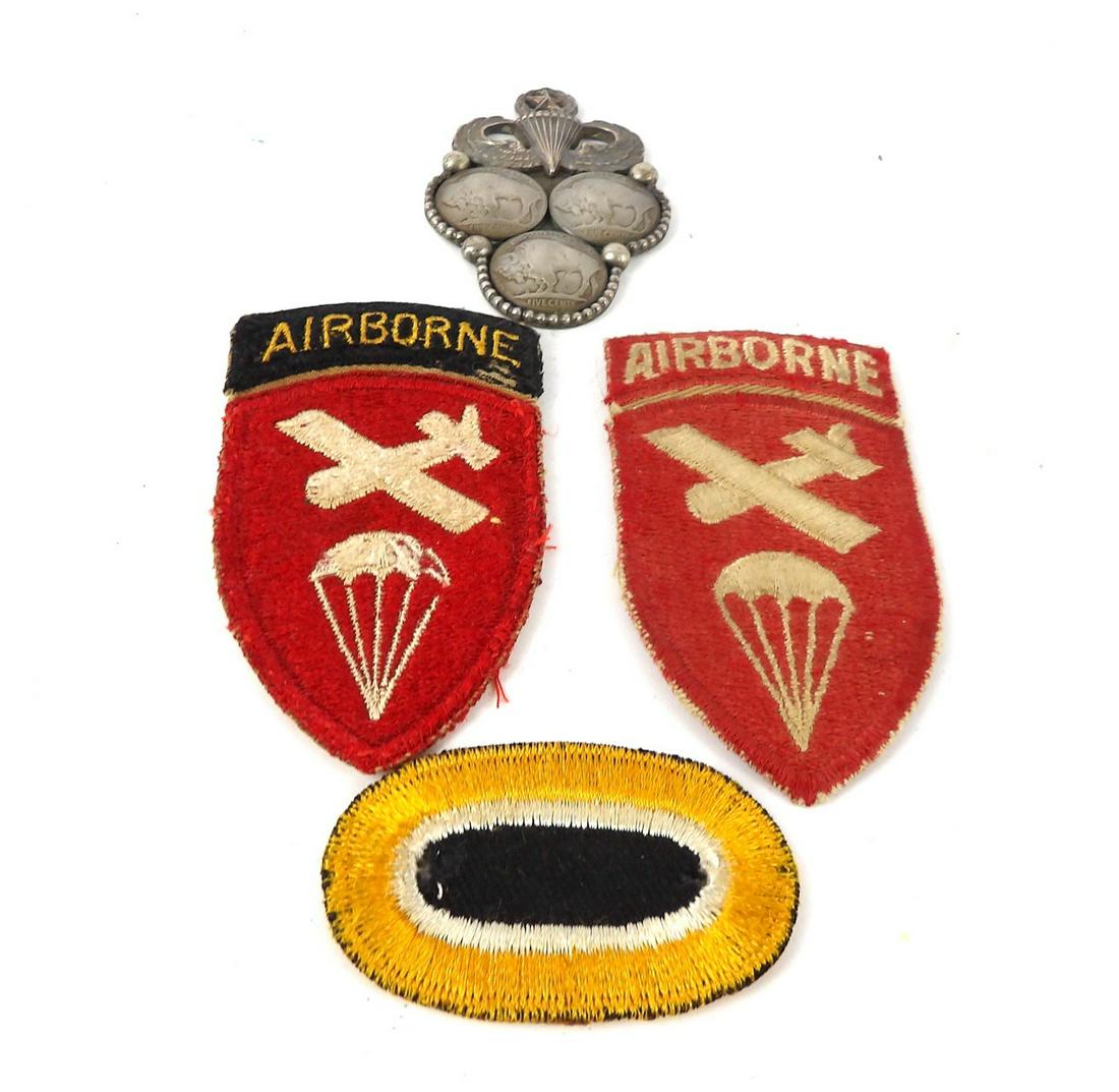 Extremely Rare WW2 555th Airborne Grouping (1 of 10)