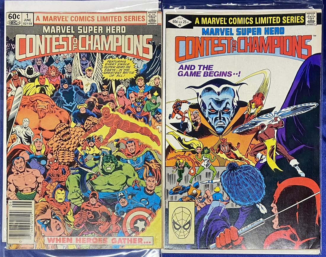 Marvel Super Hero Contest of Champions Comic Book Lot (1 of 1)