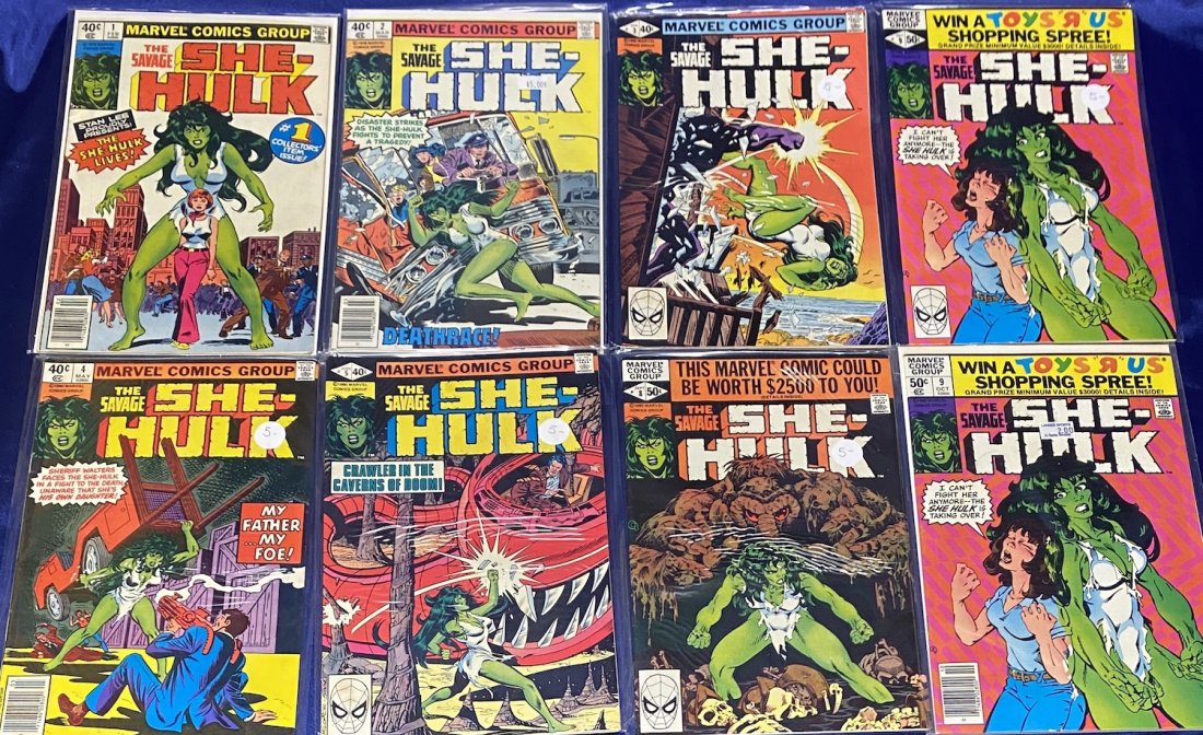 She Hulk Comic Lot Issues 1-9 (1 of 1)