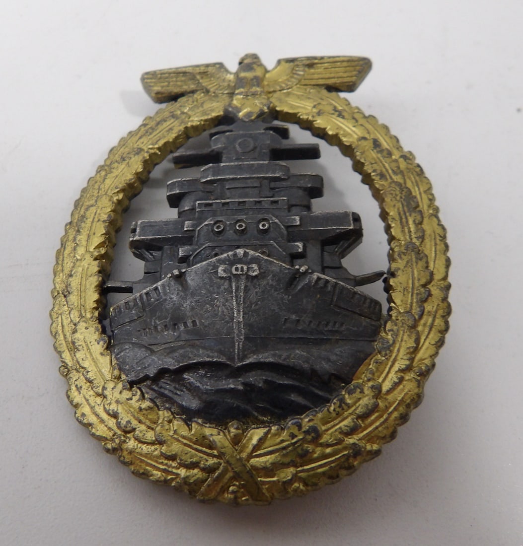 Kreigsmarine High Seas Fleer Badge: As shown