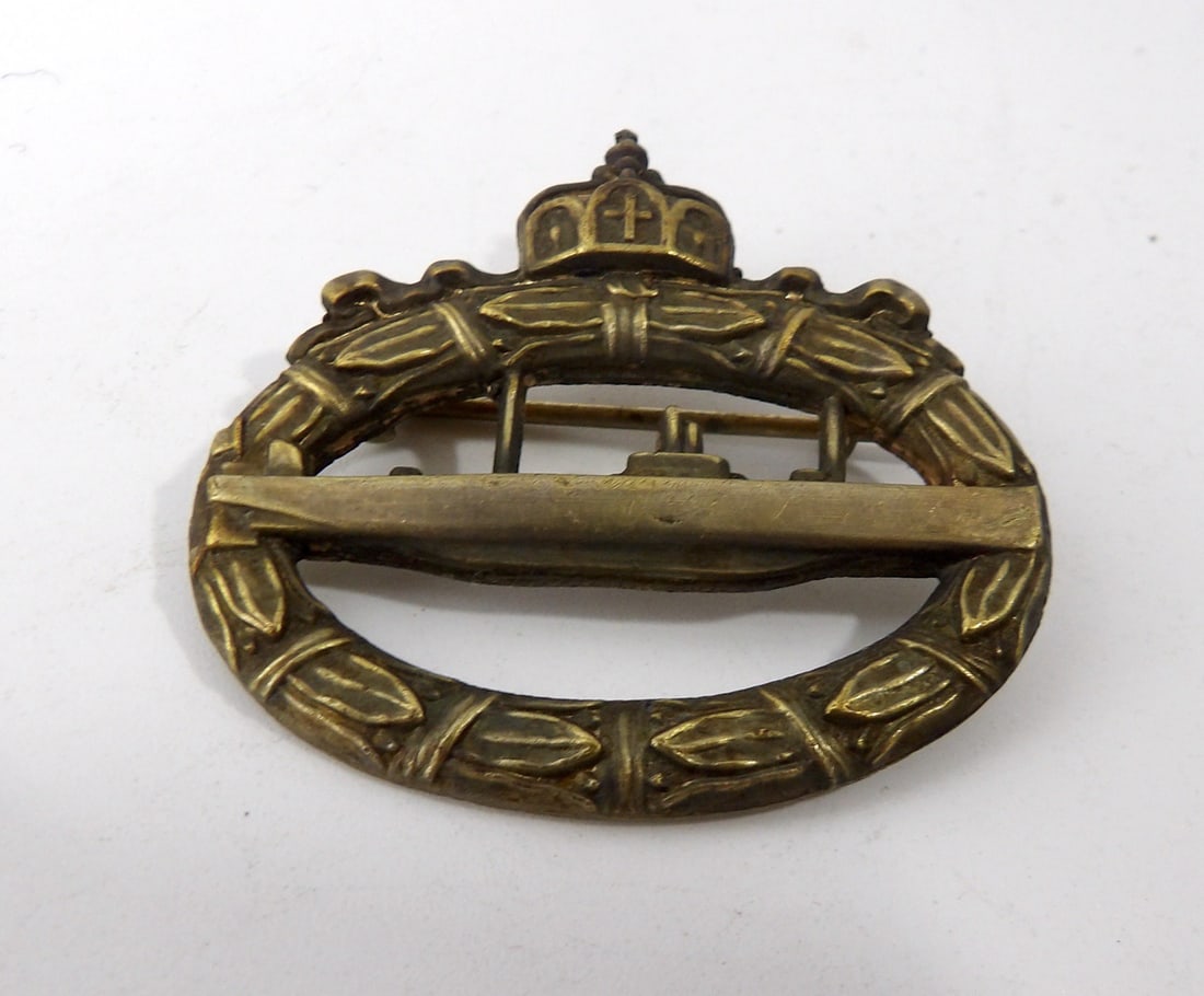 WW1 WWI Imperial German U-Boat Badge (1 of 6)