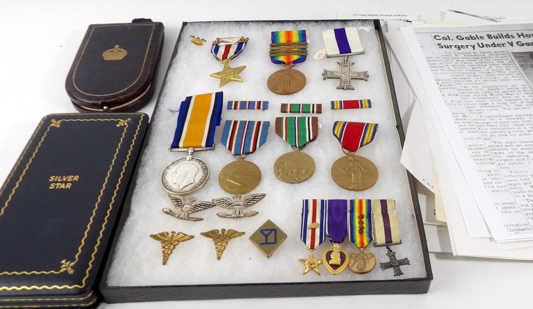 Named Medal Grouping to 231st Station Hospital's Commanding Officer (1 of 20)