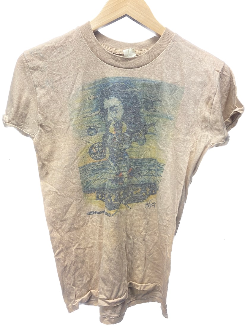 1970's Vintage Grateful Dead Concert T-Shirt: Original vintage shirt from a true Deadhead who attended each concert. As shown